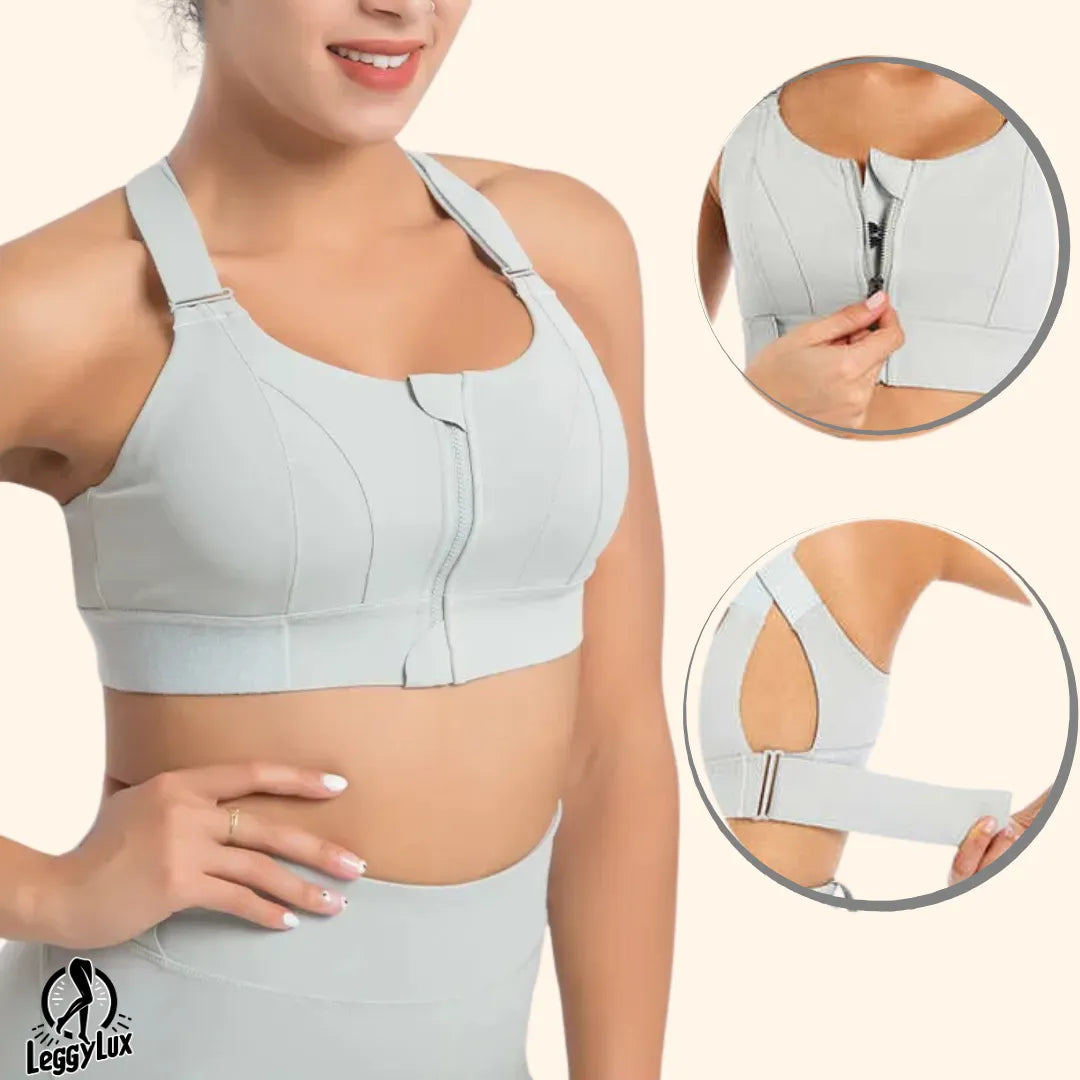 Flexbra-Eisblau-Zipper